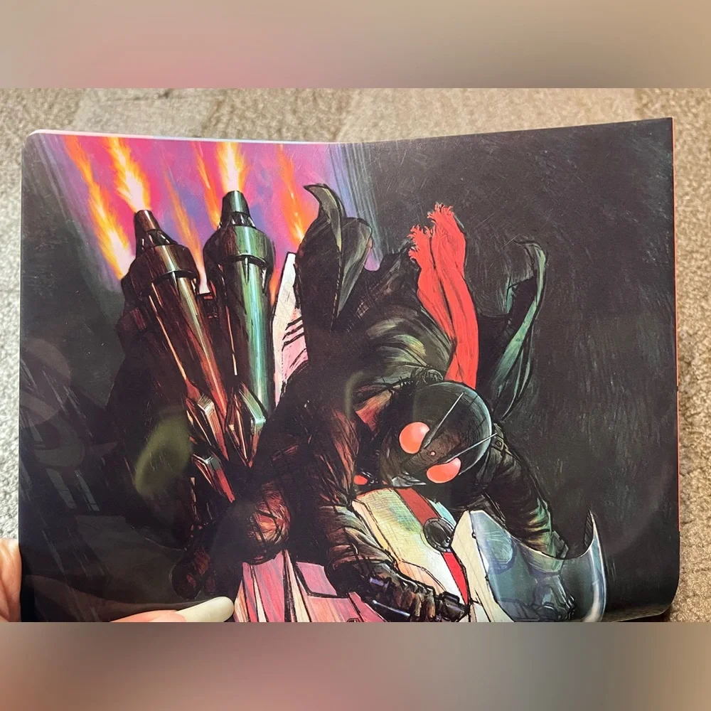 Shin Kamen Rider x Family Mart Clear File Folder Batta Augment 02 Japan Exclusiv